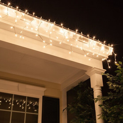 METTSTONE 88 LEDs 19.91 m Yellow Steady String Rice Lights(Pack of 2)
