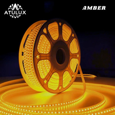 ATULUX 1950 LEDs 30 m Orange, Yellow Steady Strip Rice Lights(Pack of 1)