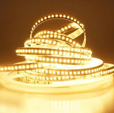 ansh enterprise 120 LEDs 5 m Gold Steady Box Rice Lights(Pack of 1)