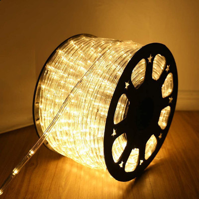 Gesto 2400 LEDs 20 m Yellow Steady String Rice Lights(Pack of 1)