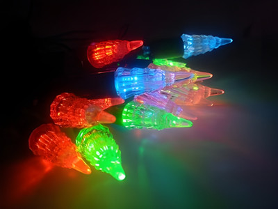 WBD 40 LEDs 10 m Multicolor Steady Christmas Tree Rice Lights(Pack of 1)