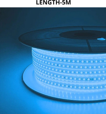spark world 1200 LEDs 5 m Transparent Steady Strip Rice Lights(Pack of 1)