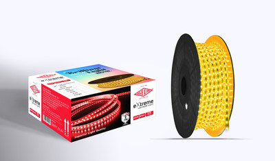 Geep 5400 LEDs 45 m Yellow Steady Strip Rice Lights(Pack of 1)