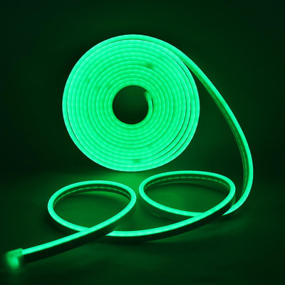 WBD 600 LEDs 5 m Green Steady Strip Rice Lights(Pack of 1)