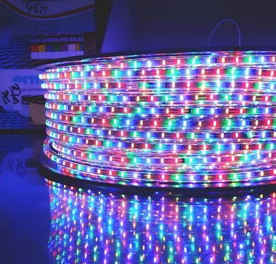METBRIGHT 240 LEDs 5 m Multicolor Steady Strip Rice Lights(Pack of 1)