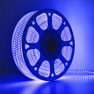MPROW 600 LEDs 5 m Blue Steady String Rice Lights(Pack of 1)