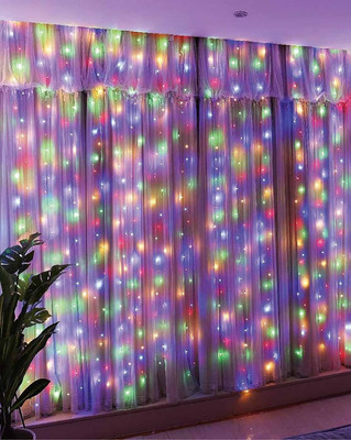 inooBeam 600 LEDs 5.05 m Multicolor Flickering String Rice Lights(Pack of 1)