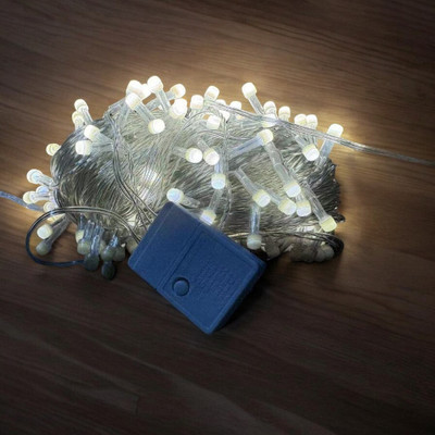 HASRU 42 LEDs 10 m Multicolor Steady Candy Rice Lights(Pack of 1)
