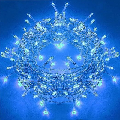 PRIMERISE 40 LEDs 11 m Blue Steady String Rice Lights(Pack of 1)