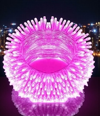 Tiny Toon 36 LEDs 12 m Pink Steady Bulb Rice Lights(Pack of 1)