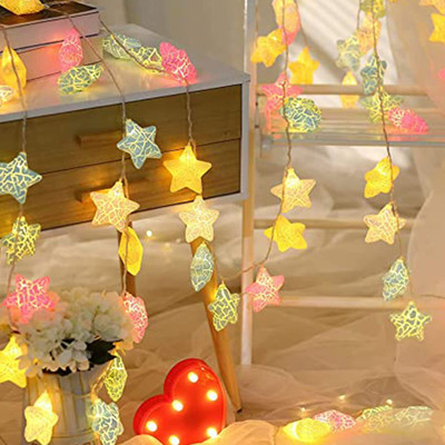 prisma collection 20 LEDs 3 m White Steady String Rice Lights(Pack of 1)