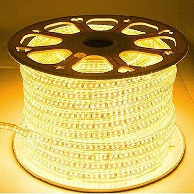 Tryka 600 LEDs 5 m Yellow Steady Strip Rice Lights(Pack of 1)