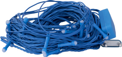 A1 LIGHTS 36 LEDs 30 m Blue Flickering String Rice Lights(Pack of 1)