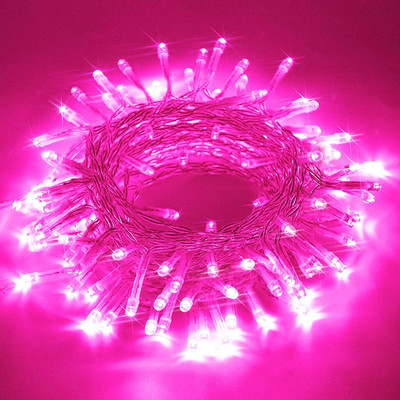 Tanshree 40 LEDs 15 m Pink Steady Ball Rice Lights(Pack of 1)