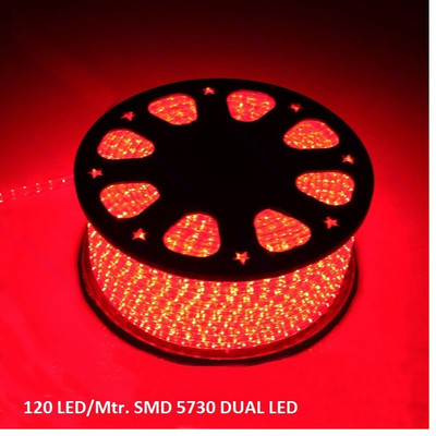 Hybrix 1800 LEDs 15 m Red Steady Strip Rice Lights(Pack of 1)