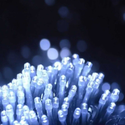 CANDLE 40 LEDs 11 m White Steady String Rice Lights(Pack of 1)