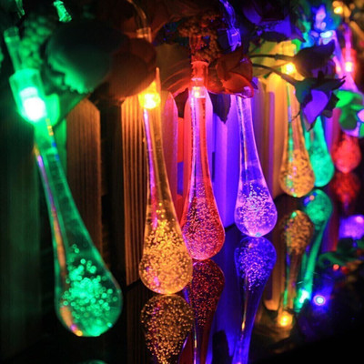 FIZZYTECH 15 LEDs 3 m Multicolor Flickering Water Drop Rice Lights(Pack of 1)