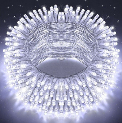 Illuminator 22 LEDs 10 m White Steady Bulb Rice Lights(Pack of 1)