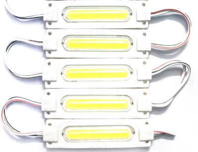 AP Source 5 LEDs 1 m White Color Changing, Steady, Flickering Bulb Rice Lights(Pack of 5)