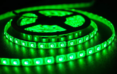 ambert 162 LEDs 4 m Green Steady Strip Rice Lights(Pack of 1)