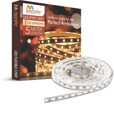 MURPHY 300 LEDs 5 m White Steady Strip Rice Lights(Pack of 1)