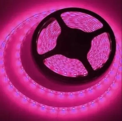 StrawHat 210 LEDs 4 m Pink Steady Strip Rice Lights(Pack of 1)