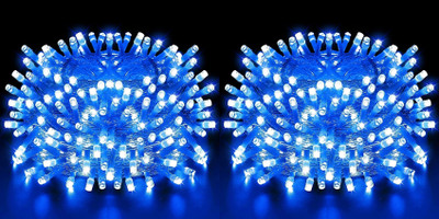 DOJI 36 LEDs 11 m Blue Steady String Rice Lights(Pack of 2)