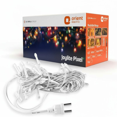 Orient Electric 30 LEDs 7 m White Steady String Rice Lights(Pack of 1)