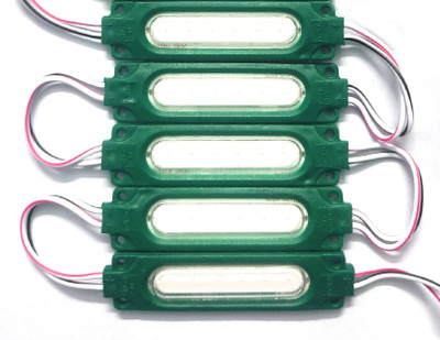 AP Source 5 LEDs 1 m Green Color Changing, Steady, Flickering Bulb Rice Lights(Pack of 5)