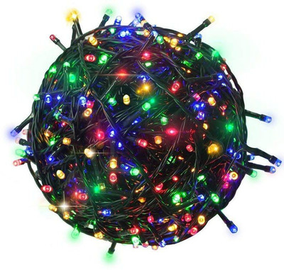 The Purple Tree 160 LEDs 40 m Multicolor Color Changing String Rice Lights(Pack of 1)