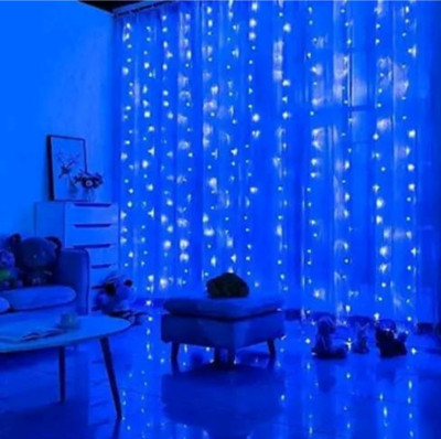 valora 40 LEDs 11 m Blue Steady String Rice Lights(Pack of 2)