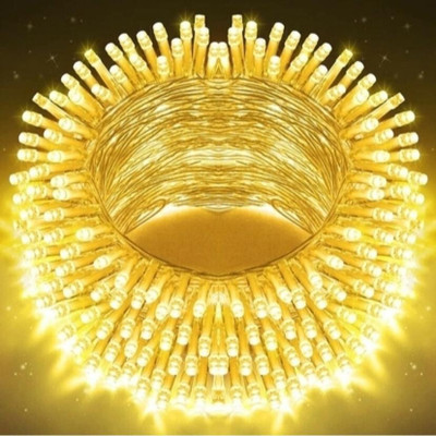 vprotect 40 LEDs 11 m Yellow Steady String Rice Lights(Pack of 1)