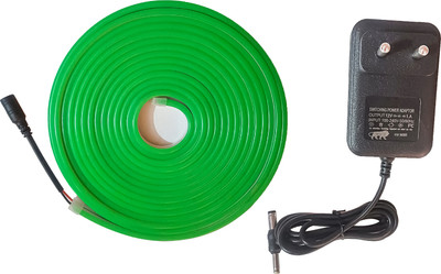 Vincentvolt 600 LEDs 5 m Green Steady Strip Rice Lights(Pack of 1)