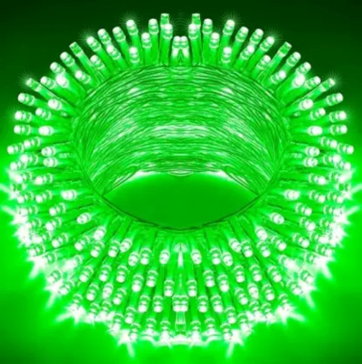 RavAry 52 LEDs 15 m Green Steady Bulb Rice Lights(Pack of 1)