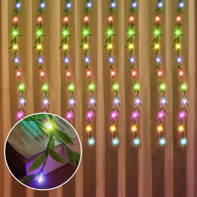 SellRider 200 LEDs 3.5 m Multicolor Flickering Leaf Rice Lights(Pack of 1)