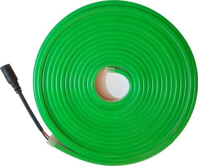 Vincentvolt 600 LEDs 5 m Green Steady Strip Rice Lights(Pack of 1)