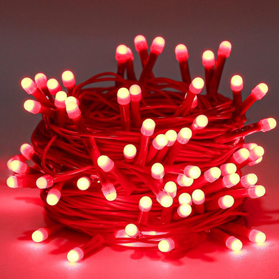 Fitness Prime 36 LEDs 15 m Red Color Changing String Rice Lights(Pack of 1)