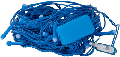A1 LIGHTS 36 LEDs 10 m Blue Flickering String Rice Lights(Pack of 1)