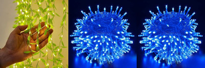 PKG 40 LEDs 11 m Multicolor Steady String Rice Lights(Pack of 3)