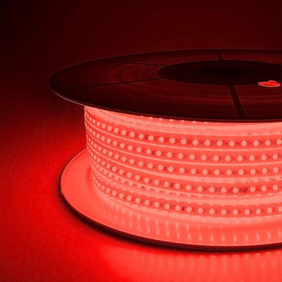 H Decor 600 LEDs 5 m Red Steady String Rice Lights(Pack of 1)