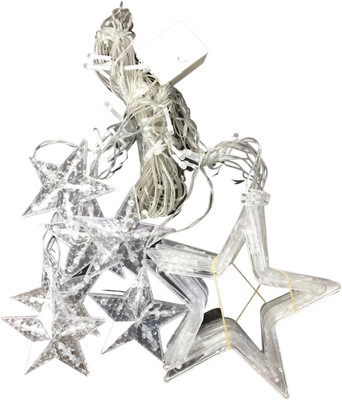 Walton 6 LEDs 2.5 m Multicolor Color Changing Star Rice Lights(Pack of 1)