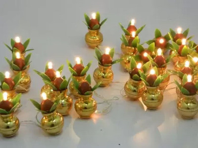BEIGEHOMES 25 LEDs 2.5 m Gold Steady String Rice Lights(Pack of 1)