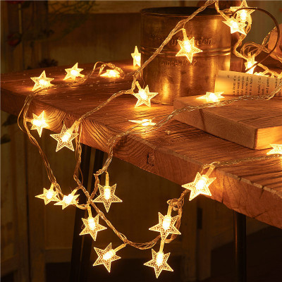 inooBeam 15 LEDs 2.93 m Yellow Steady Star Rice Lights(Pack of 1)