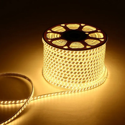TWILIXO 600 LEDs 5 m Yellow Steady String Rice Lights(Pack of 1)