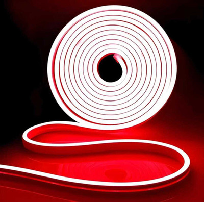 LightFlow 600 LEDs 5 m Red Steady Strip Rice Lights(Pack of 1)