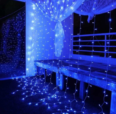 CANDLE 40 LEDs 11 m Blue Steady String Rice Lights(Pack of 1)