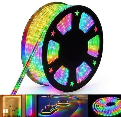 JAINNEXT 2016 LEDs 42 m Multicolor Steady Strip Rice Lights(Pack of 1)