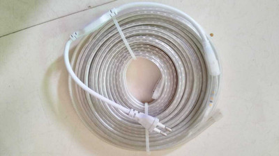LumiBright 120 LEDs 20 m White Steady Strip Rice Lights(Pack of 1)