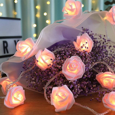 NISCO 36 LEDs 6 m Pink Steady Flower Rice Lights(Pack of 1)