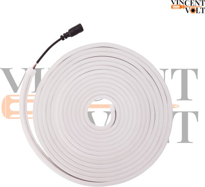 Vincentvolt 600 LEDs 5 m White Steady Strip Rice Lights(Pack of 1)